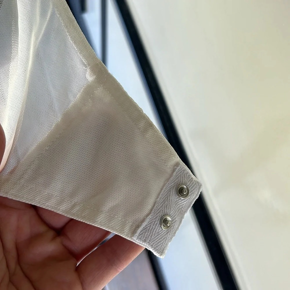 Promesa Women’s White Lace Underwire & Mesh Bodysuit Size Large NWT - Picture 7 of 9